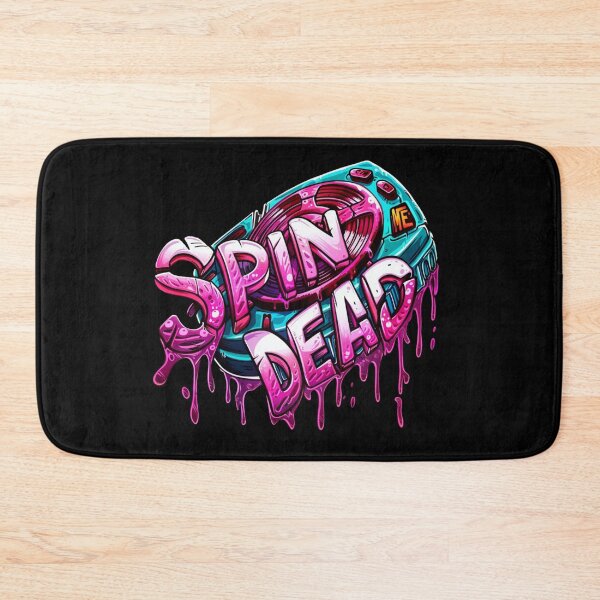 Item preview, Spin Me Dead – Pastel Goth Drip Text Grunge designed and sold by WeranovDesign.