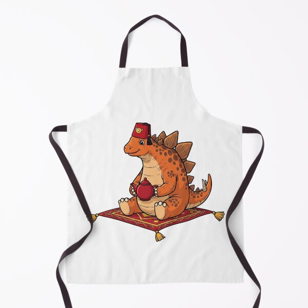Item preview, Cute Stegosaurus Magic Carpet Tea Time designed and sold by k3rstman1.