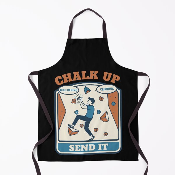 Item preview, Chalk Up Bouldering Climbing Send It Design designed and sold by LuminOrb.