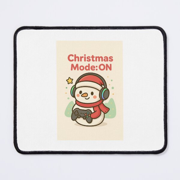 Item preview, Gamer Snowman (Christmas Mode: ON) designed and sold by Design-Curios.