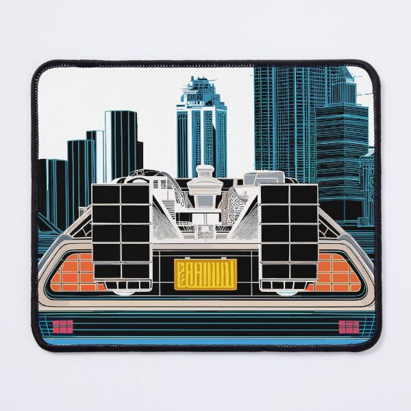Item preview, Vintage Classic Car Delorean Art Exclusive designed and sold by PrintCarClub.