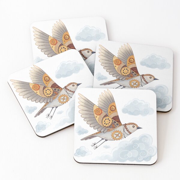 Item preview, Mechanical Bird Daydream designed and sold by Neural-canvas.