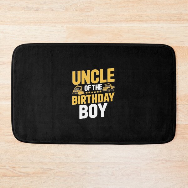 Item preview, Uncle of the Birthday Boy Construction Worker Bday Party  designed and sold by dainegilbert.