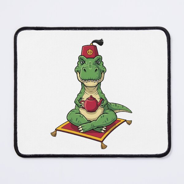 Item preview, T-Rex Dinosaur Magic Carpet Tea Party designed and sold by k3rstman1.