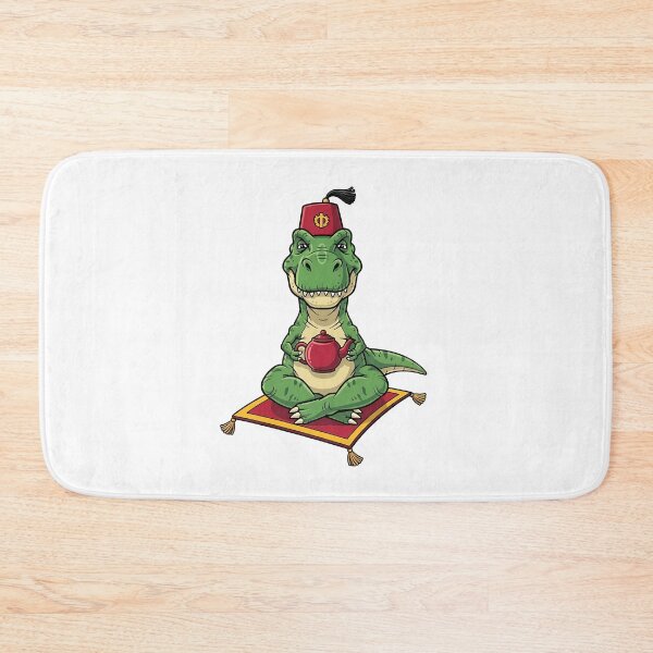 Item preview, T-Rex Dinosaur Magic Carpet Tea Party designed and sold by k3rstman1.