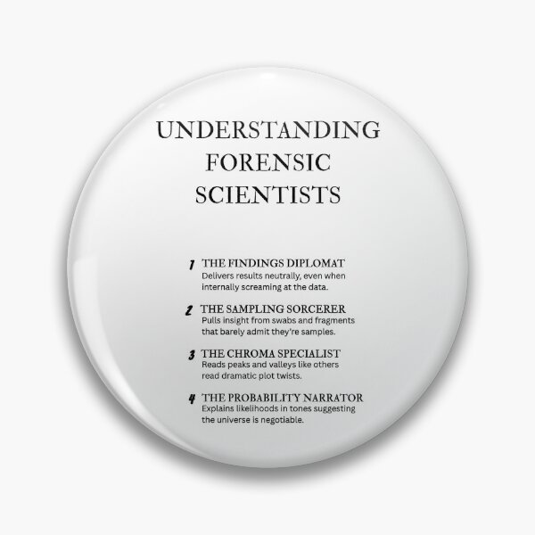 Item preview, Crime Lab Humor – Understanding Forensic Scientists designed and sold by PsyFlow35.