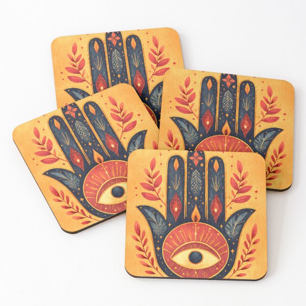 Item preview, Spiritual Hamsa Hand Boho designed and sold by bapupa.