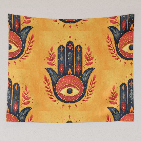 Item preview, Spiritual Hamsa Hand Boho designed and sold by bapupa.