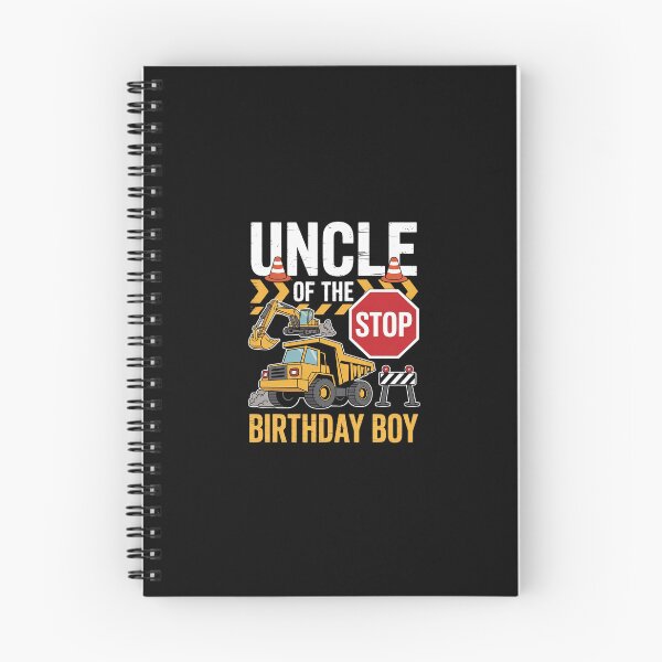 Item preview, Uncle of the Birthday Boy Construction Worker Birthday Party  designed and sold by dainegilbert.