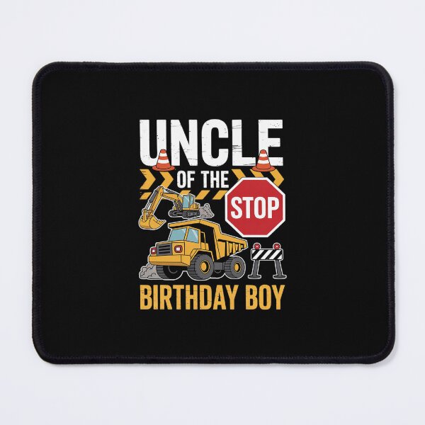 Item preview, Uncle of the Birthday Boy Construction Worker Birthday Party  designed and sold by dainegilbert.