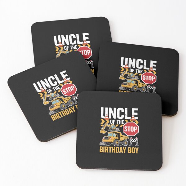 Item preview, Uncle of the Birthday Boy Construction Worker Birthday Party  designed and sold by dainegilbert.