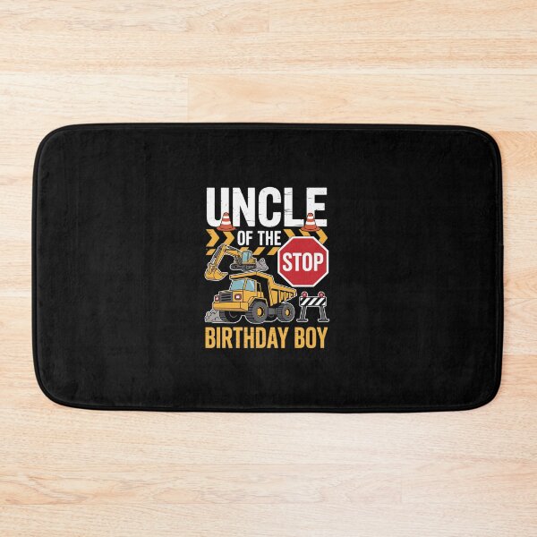 Item preview, Uncle of the Birthday Boy Construction Worker Birthday Party  designed and sold by dainegilbert.