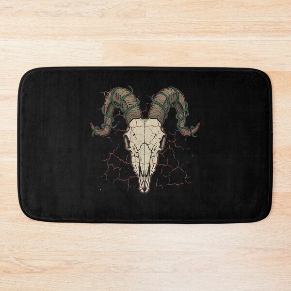 Item preview, Heidrun Ancient Goat Skull Vines designed and sold by k3rstman1.