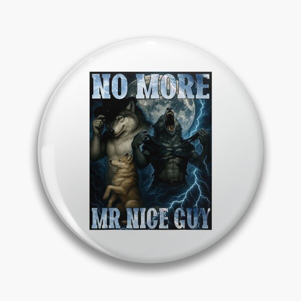Item preview, No More Mr Nice Guy Wolf Dark Thunder Scene designed and sold by khdmalakarak.