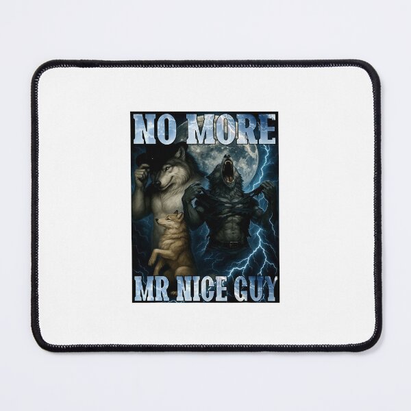 Item preview, No More Mr Nice Guy Wolf Dark Thunder Scene designed and sold by khdmalakarak.