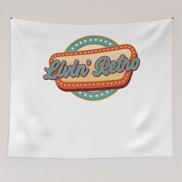 Item preview, Livin' Retro DeSIGN! - Vintage White Music Retro designed and sold by MerrittWe.