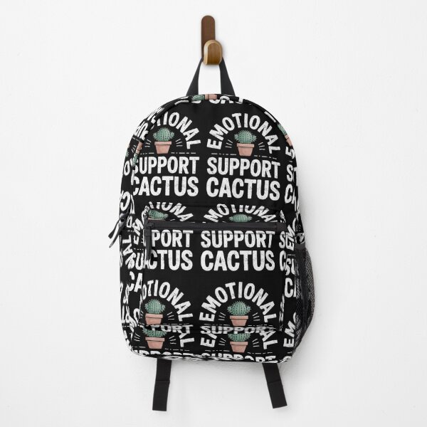 Item preview, Emotional Support Cactus Funny Succulent Humor designed and sold by FreshVibe Prints.