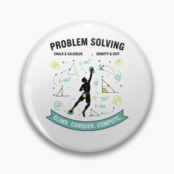 Item preview, Problem Solving Climb Conquer Compute designed and sold by LuminOrb.