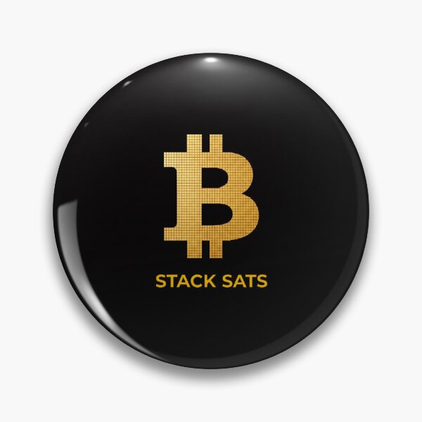 Item preview, Stack Sats – Bitcoin Pixel Art Design for Web3 Traders & Crypto Culture designed and sold by Silent Stack Co.