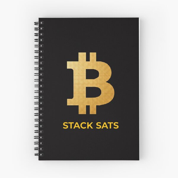 Item preview, Stack Sats – Bitcoin Pixel Art Design for Web3 Traders & Crypto Culture designed and sold by Silent Stack Co.