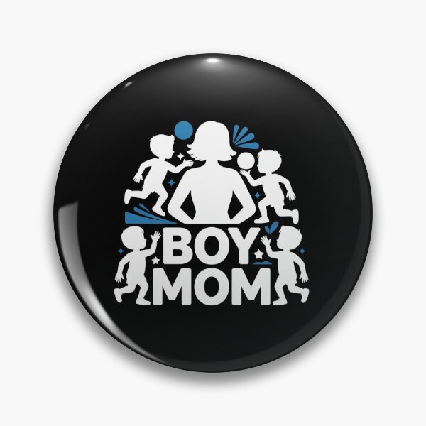 Item preview, Rough & Tumble Boy Mom Pride Tees - Blue Colors designed and sold by Reichcorp.