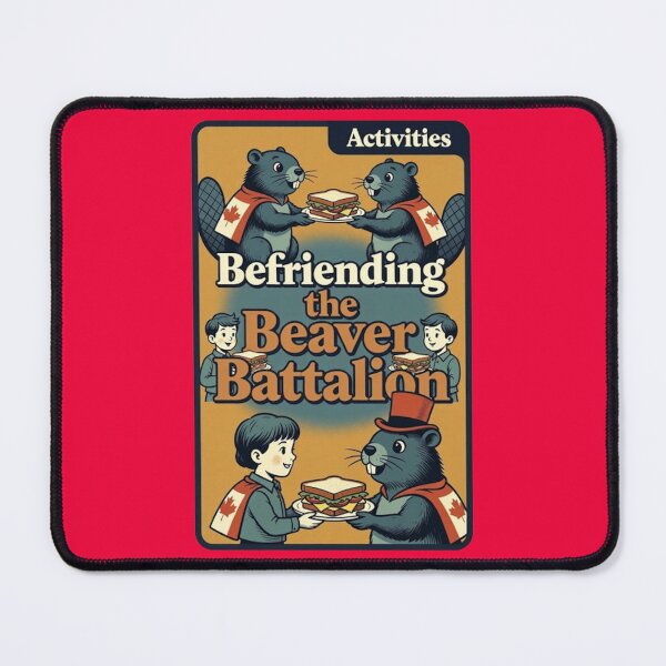 Item preview,  “Befriending the Beaver Battalion” designed and sold by Rare Plus Apparel!.