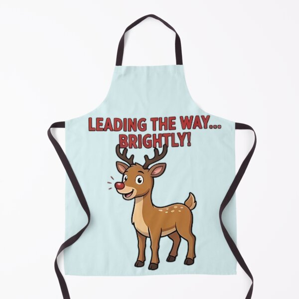 Item preview, Rudolph Leading The Way - Cute Red Nosed Reindeer designed and sold by Chaos & crew.