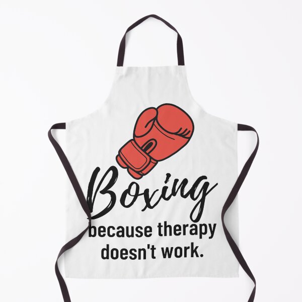 Item preview, Boxing Because Therapy Doesn`t Work | Funny Boxing designed and sold by Anniko Art Studio.