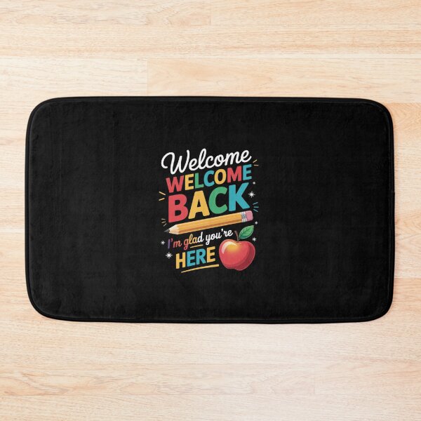 Item preview, Welcome Back I'm Glad You're Here Teacher  designed and sold by dainegilbert.