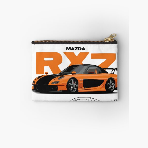 Item preview, Vintage Classic Car Mazda RXZ-7 designed and sold by PrintCarClub.