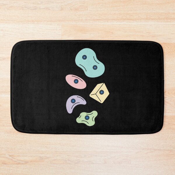 Item preview, Colorful Rock Climbing Holds Bouldering Design designed and sold by LuminOrb.