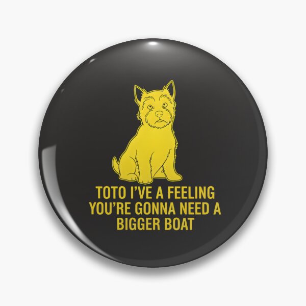 Item preview, Toto Needs a Bigger Boat T-Shirt - Wizard of Oz / Jaws Crossover Tee designed and sold by ArtisticDesignsbyLinda.