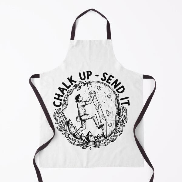 Item preview, Chalk Up Send It Rock Climbing Fun Design designed and sold by LuminOrb.