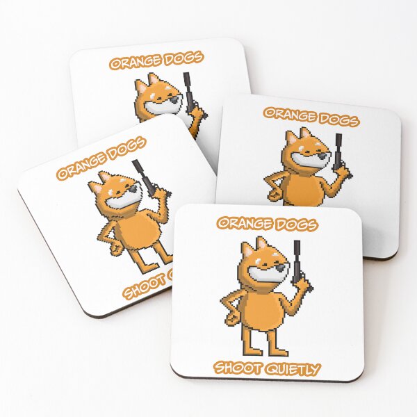Item preview, Orange dog bonk designed and sold by BirchRum.