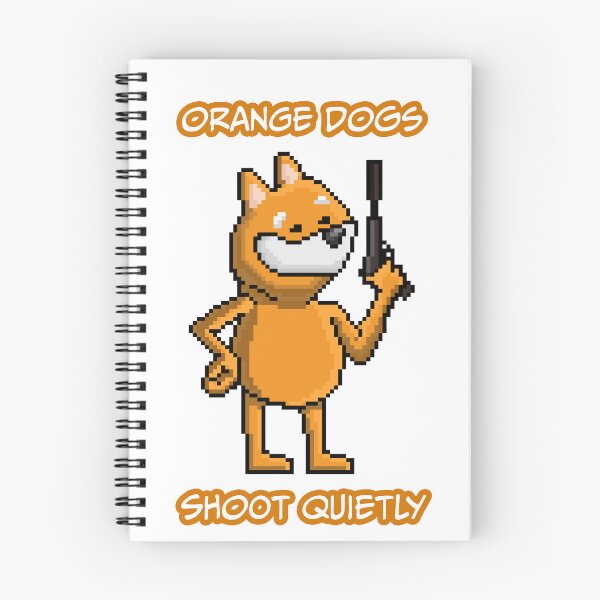 Item preview, Orange dog bonk designed and sold by BirchRum.