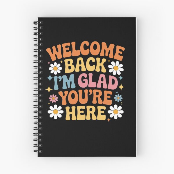 Item preview, Welcome Back I'm Glad You're Here Teacher  designed and sold by lilLilaBatArt.
