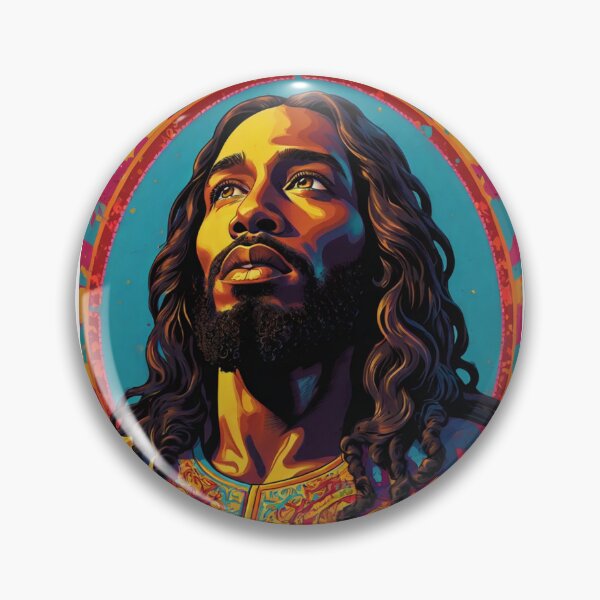 Item preview, Black Jesus; Pop Art Stlye; designed and sold by StickerApe.