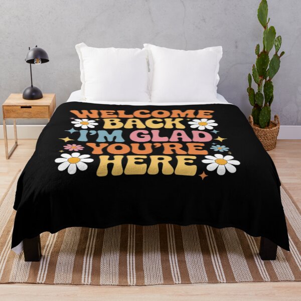 Item preview, Welcome Back I'm Glad You're Here Teacher  designed and sold by lilLilaBatArt.