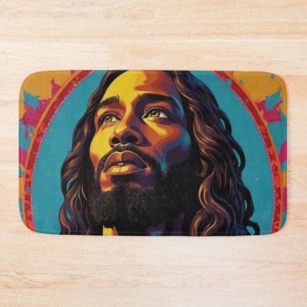Item preview, Black Jesus; Pop Art Stlye; designed and sold by StickerApe.