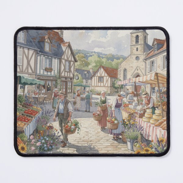 Item preview, Market in Normandy designed and sold by jefboutique6150.