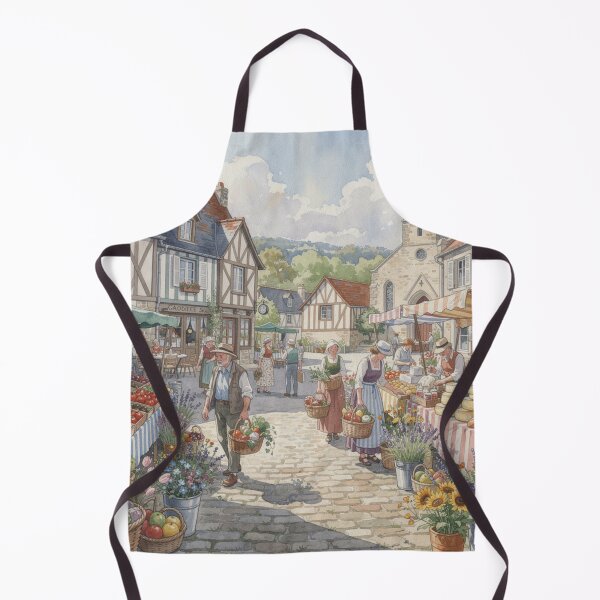 Item preview, Market in Normandy designed and sold by jefboutique6150.