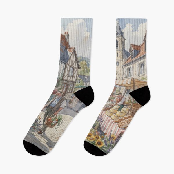 Item preview, Market in Normandy designed and sold by jefboutique6150.