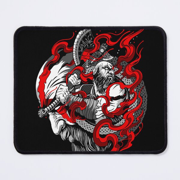 Item preview, Fierce Viking Warrior Flame Art designed and sold by HustleLover.