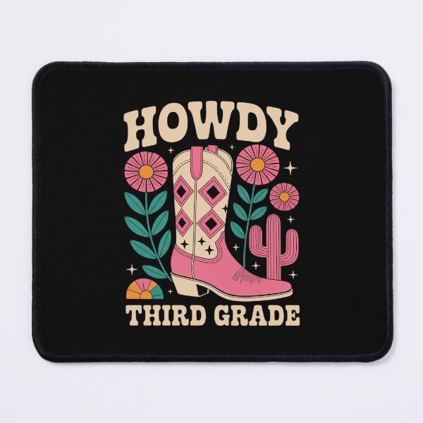 Item preview, Western Howdy Third Grade Back To School 3rd Grade Teacher designed and sold by lilLilaBatArt.