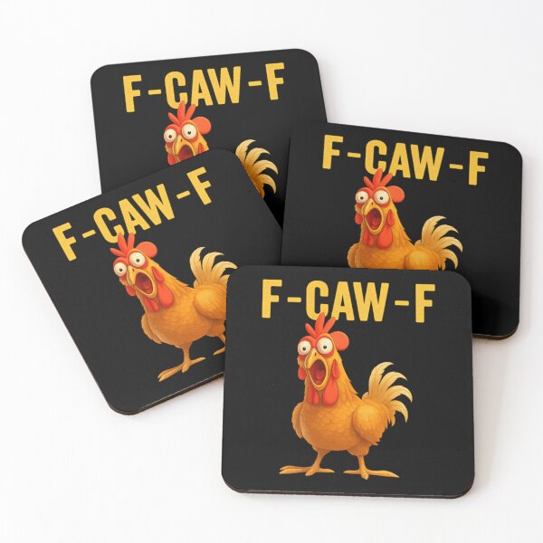 Aperçu de l'œuvre Poulet F Caw F Poulet Fcawf créée et vendue par WizKyDesign.
