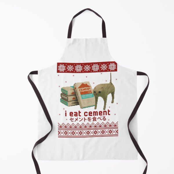 Item preview, I Eat Cement Cat Dank Ugly Knit  designed and sold by ImeldaSparks.