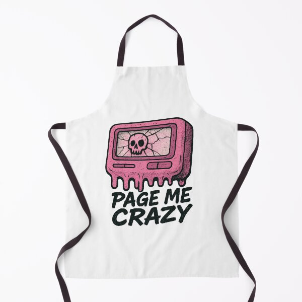 Item preview, Page Me Crazy – 90s Pager Skull Retro Beeper designed and sold by WeranovDesign.