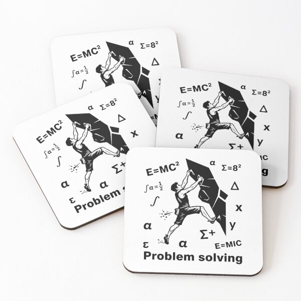 Item preview, Problem Solving Rock Climbing Adventure Design designed and sold by LuminOrb.