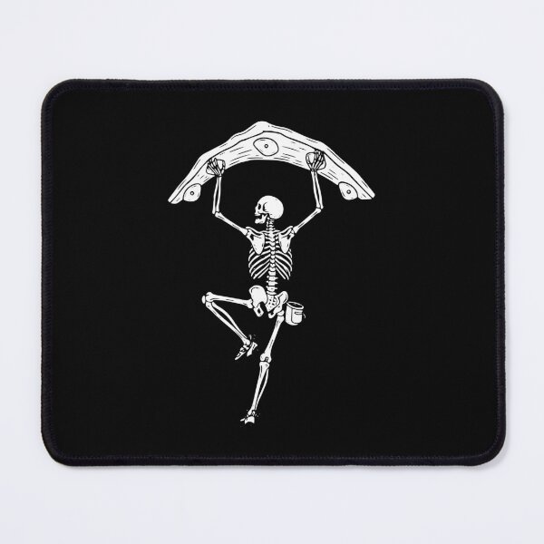 Item preview, Funny Skeleton Rock Climbing Design For Climbers designed and sold by LuminOrb.