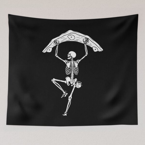 Item preview, Funny Skeleton Rock Climbing Design For Climbers designed and sold by LuminOrb.